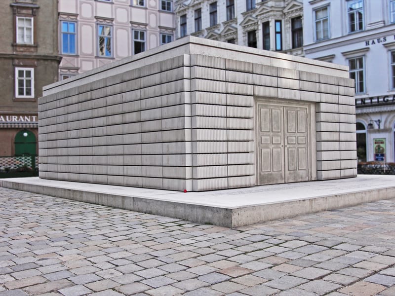 Judenplatz Holocaust Memorial, Vienna